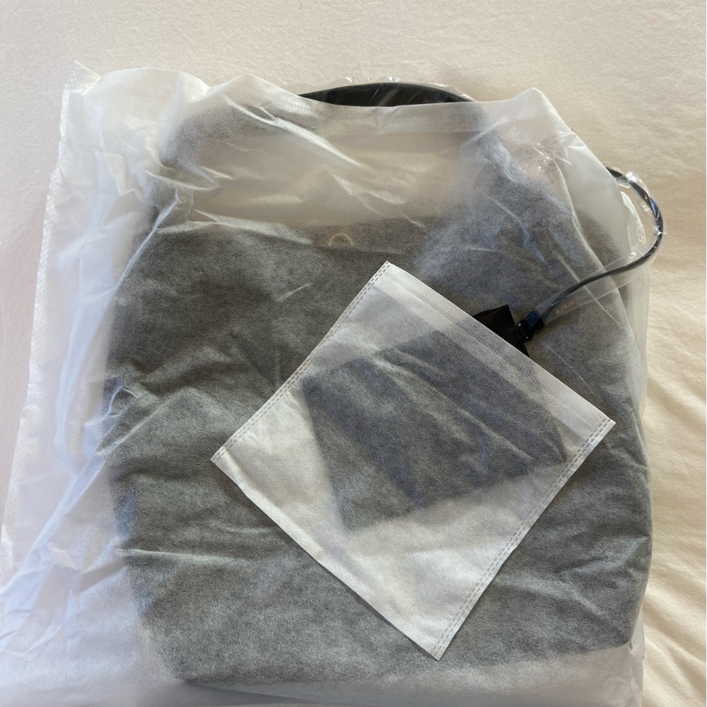 NWT Anthropologie Black Leather Tote Bag - Picture 7 of 7